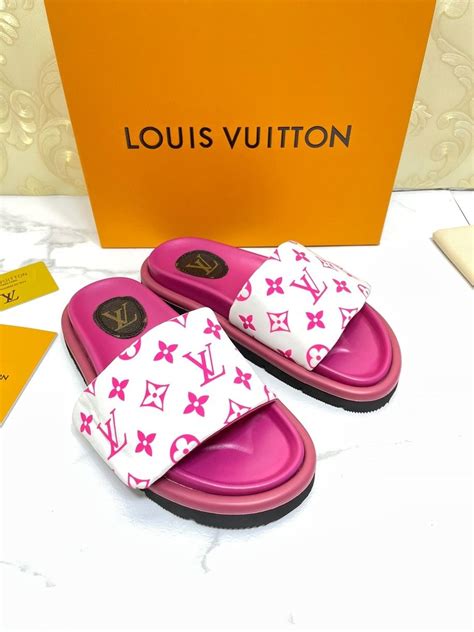 lv slides pillow|louis vuitton puffer slides.